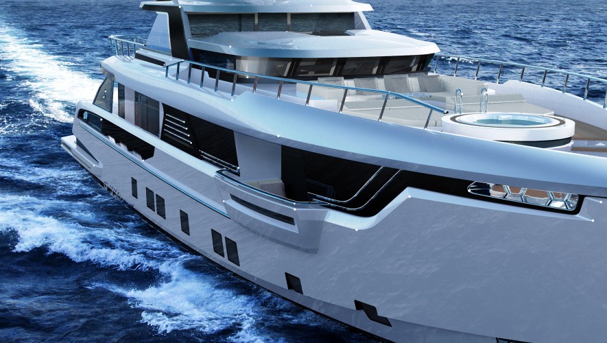 Owner’s stateroom with two fixed balconies