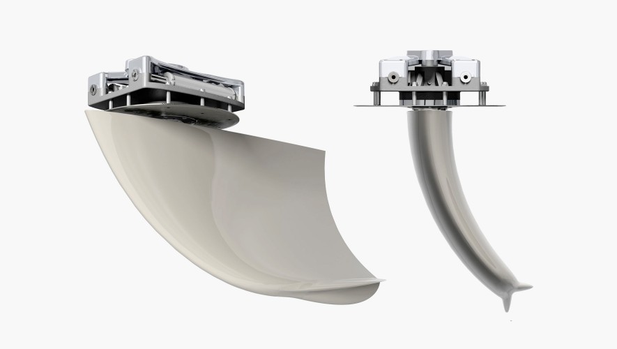 Curved Stabilizer Fins