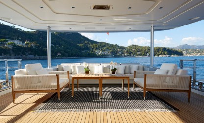 Dynamiq Jetsetter yacht aft deck