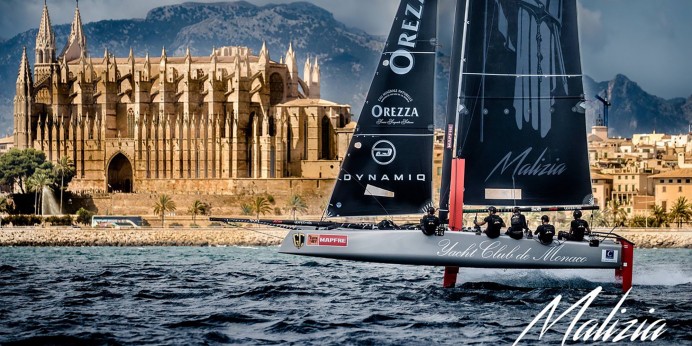 Dynamiq teams up with Monaco Yacht Clubs’s GC32 sailing team Malizia