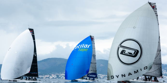 Dynamiq–Synergy racing team sails in Palma Vela to the max