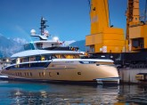 DYNAMIQ FLAGSHIP the 41 meter STEFANIA LAUNCHED